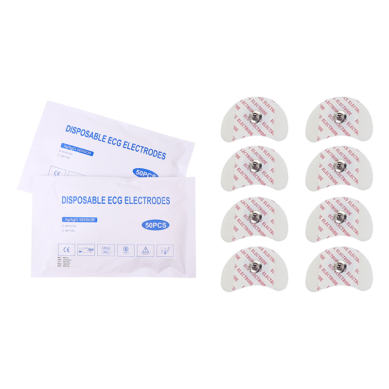 50PCS Each Bag 2439 White Foam - Ecg Patch Monitor incelemesi ve fiyatı