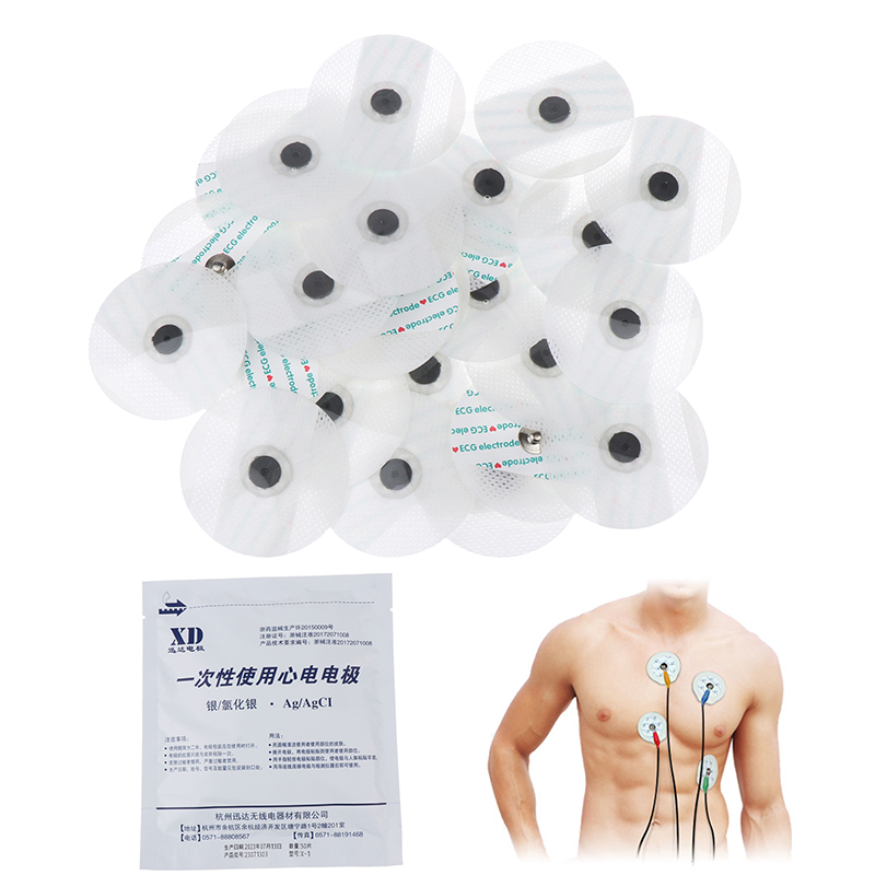 50PCS/Bag Electrode Patch  Dis - Ecg Patch Monitor incelemesi ve fiyatı