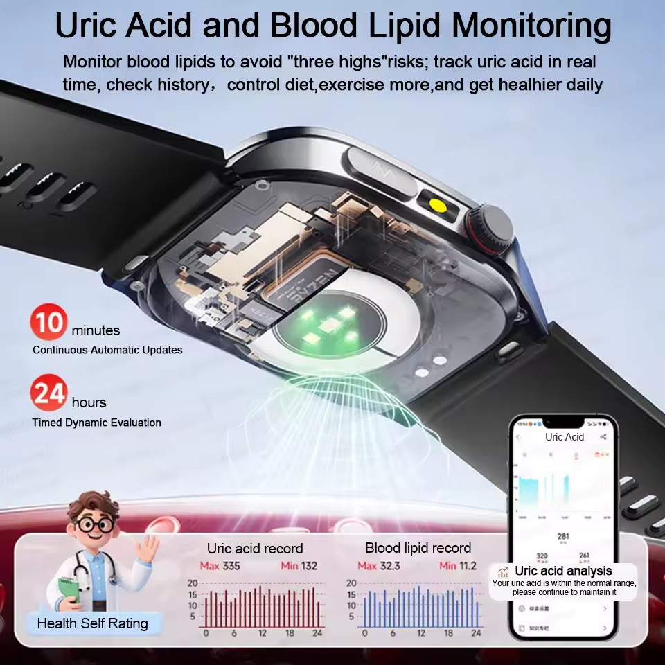 2026 New Health Smart Watch La - Fall Detection Watch incelemesi ve fiyatı