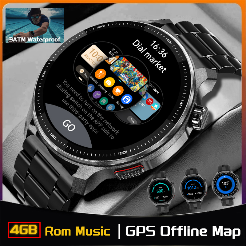 NEW 4G Memory GPS Offline Map  - Fall Detection Watch incelemesi ve fiyatı