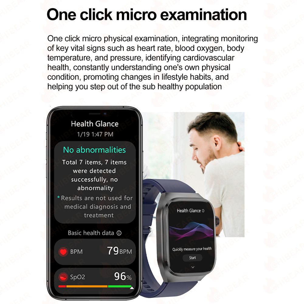 TK16 Smart Watch Men 2.04 Inch - Fall Detection Watch incelemesi ve fiyatı