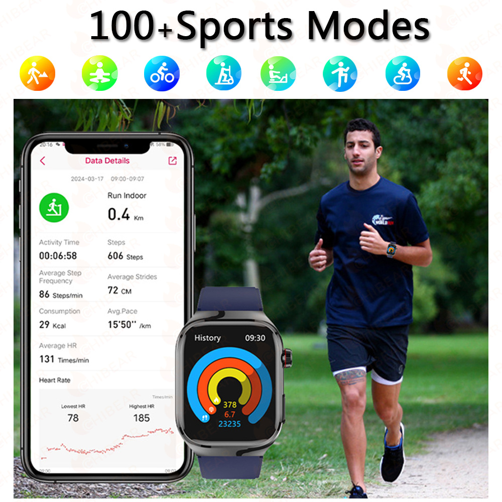 TK16 Smart Watch Men 2.04 Inch - Fall Detection Watch incelemesi ve fiyatı