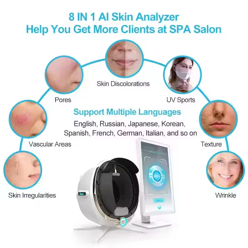 HD Camera 3D Magic Mirror Faci - Galvanic Skin Sensor incelemesi ve fiyatı