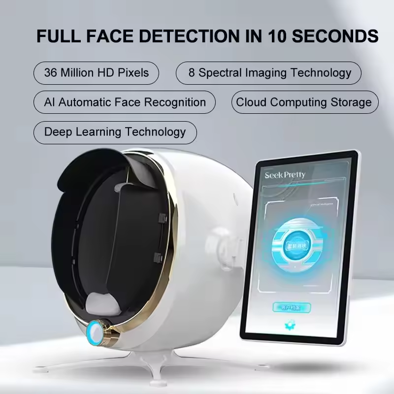HD Camera 3D Magic Mirror Faci - Galvanic Skin Sensor incelemesi ve fiyatı